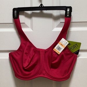 RED Wacoal Sports Bra 36DD NWT